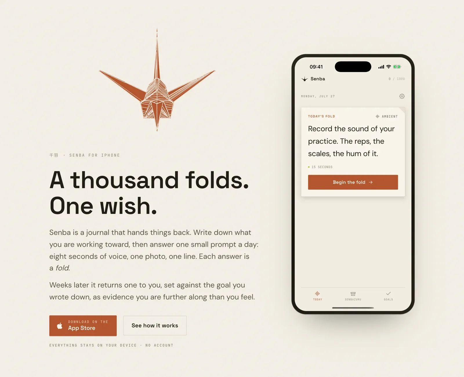 Skjermbilde av Senba fra App Store